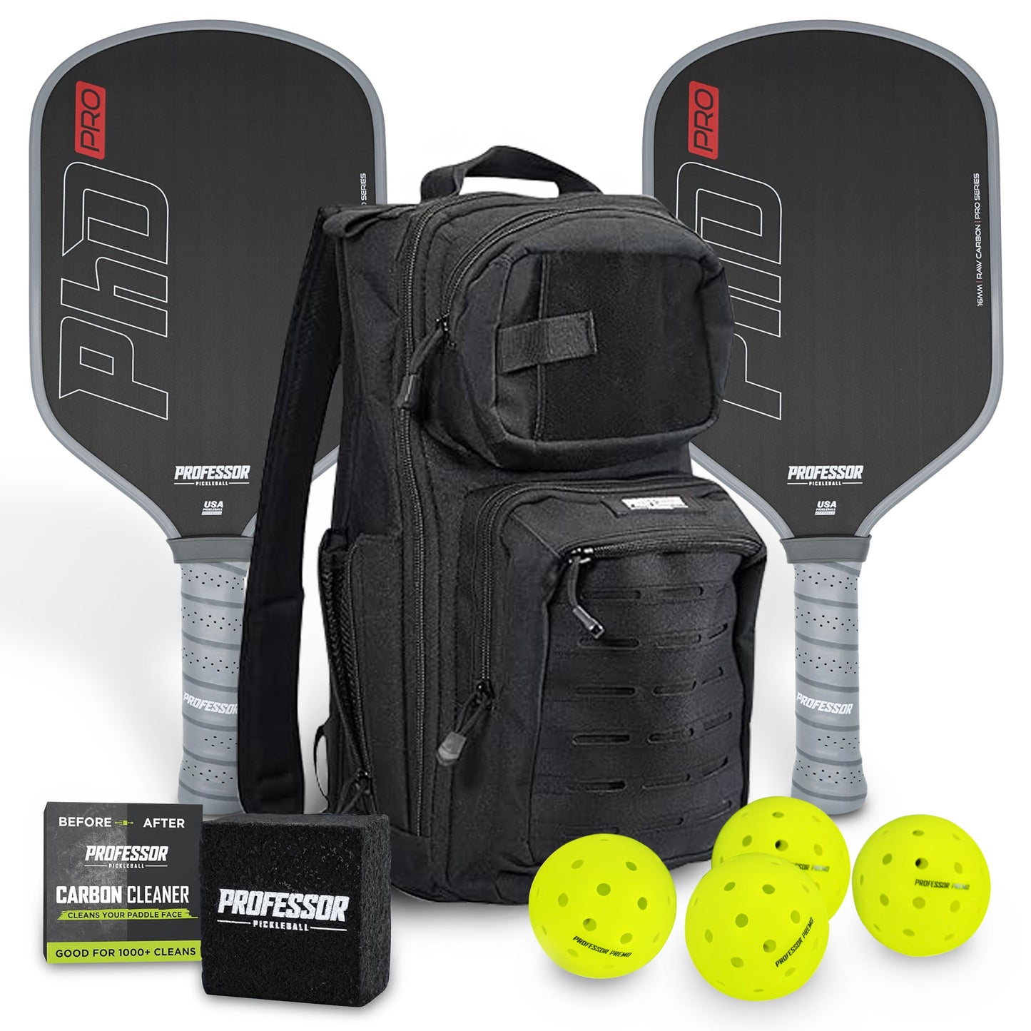 PhD 16MM Raw Carbon Super Spin Paddle